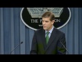 Pentagon Press Secretary Peter Cook Briefing - 9/3/2015