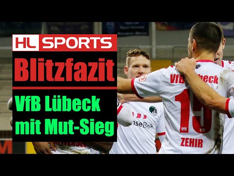 Blitzfazit: VfB Lübeck und Rolf Landerl mit Mut-Sieg – Deichmann bereitet vor und trifft gegen Verl