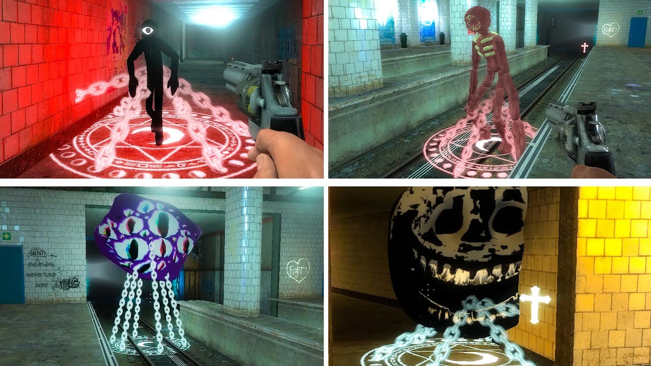 Realistic Doors Crucifix in Metro Test Roblox Doors Gmod YouTube