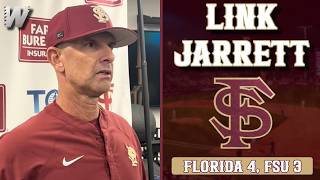 FSU Baseball | Link Jarrett Interview 4-7-26 | FSU 3, Florida 4 | Warchant TV