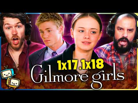 GILMORE GIRLS Season 1 Episodes 17-18 Reaction! | First Time Watch! | Lauren Graham | Alexis Bledel
