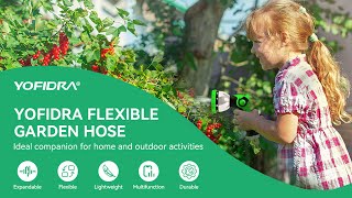 Expandable Garden Hose Pipe, Upgraded 3-Layer Latex No-Kink Flexible Water Hose
