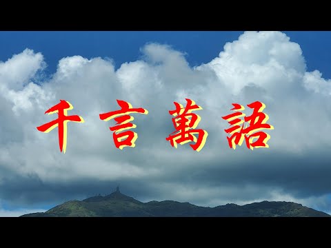千言萬語~ Sunny( 卓依婷版伴奏~原唱：鄧麗君）