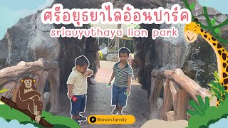 เที่ยวสวนสัตว์อยุธยา Sriauyuthaya lion park