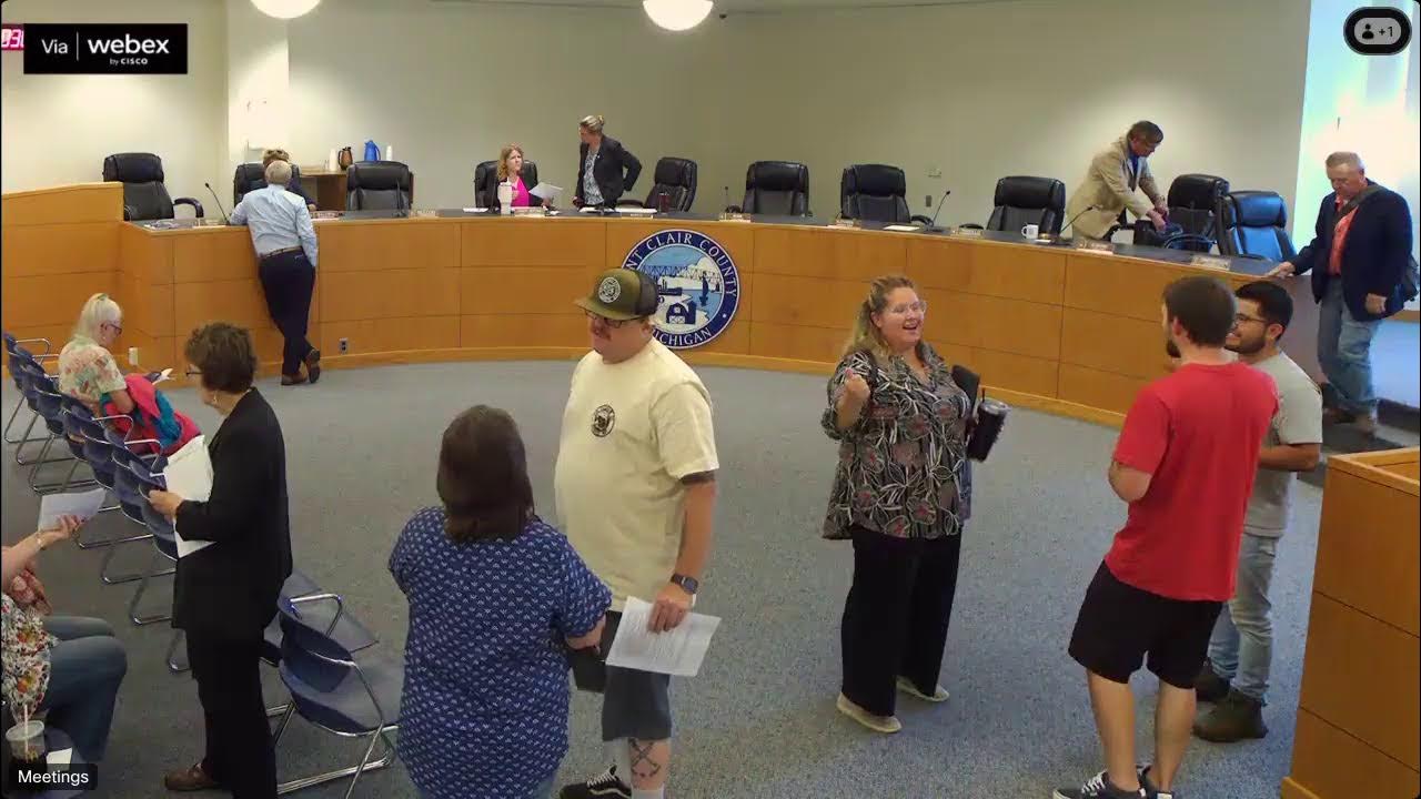 June 6, 2024 St Clair County Board of Commissioners - YouTube