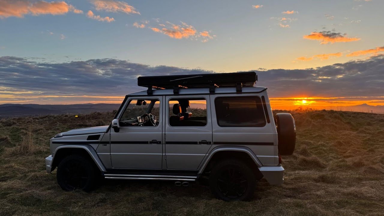Mercedes G Wagon Front Runner Roof Bars Installation - upgrades 