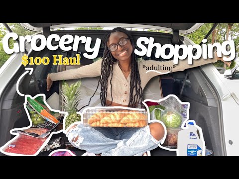 Grocery shop with me + haul! *adulting*