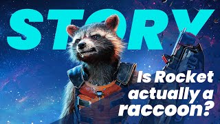 The Story of Rocket Racoon from the Guardians of the Galaxy (4K) (Orgin and Evolution)