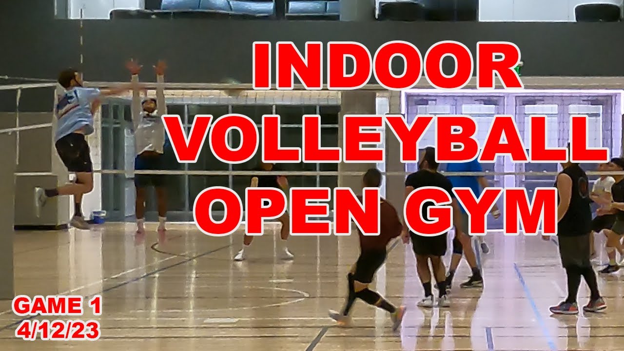 Open Gym Volleyball GAME 1 (4/12/23) YouTube