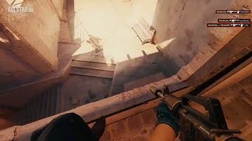 Quad M4A1-S Con & Jungle push on Mirage CS2 FACEIT