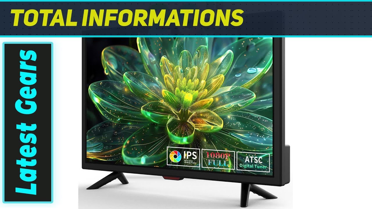 Jexiop 20" TV: Best Small TV for Kitchen, Caravan & More!