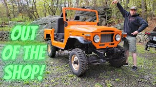 FJ40 V8 Landcruiser Build - Finally leaving the shop under its own power! by RanWhenParked 458 views 11 months ago 30 minutes