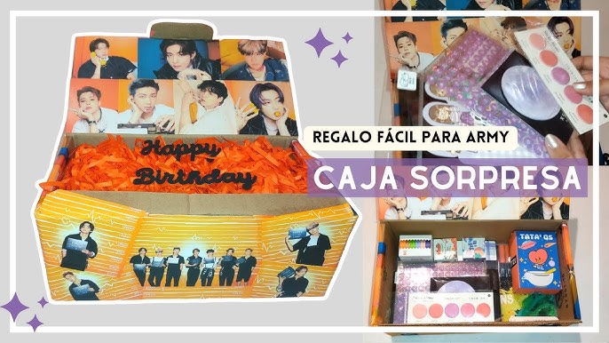 Caja explosiva de BTS 🤗 Nos - De papelitos y regalos