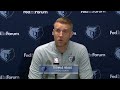 Tuomas Iisalo Press Conference | Grizzlies vs. Nets (3/9/26)