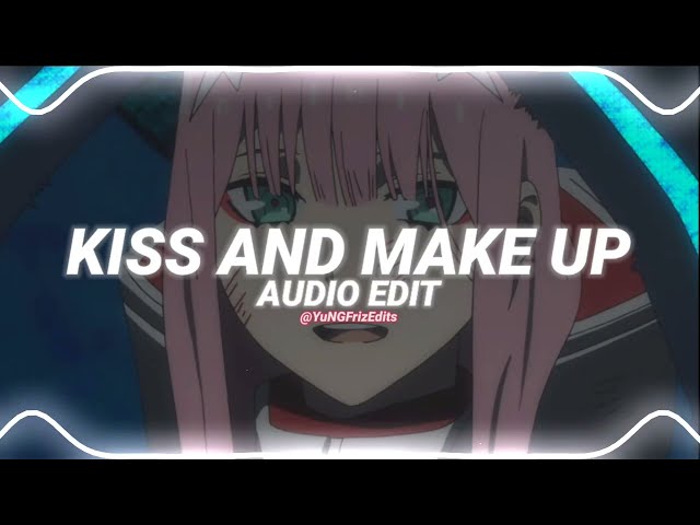 kiss and make up - blackpink u0026 dua lipa [edit audio] class=