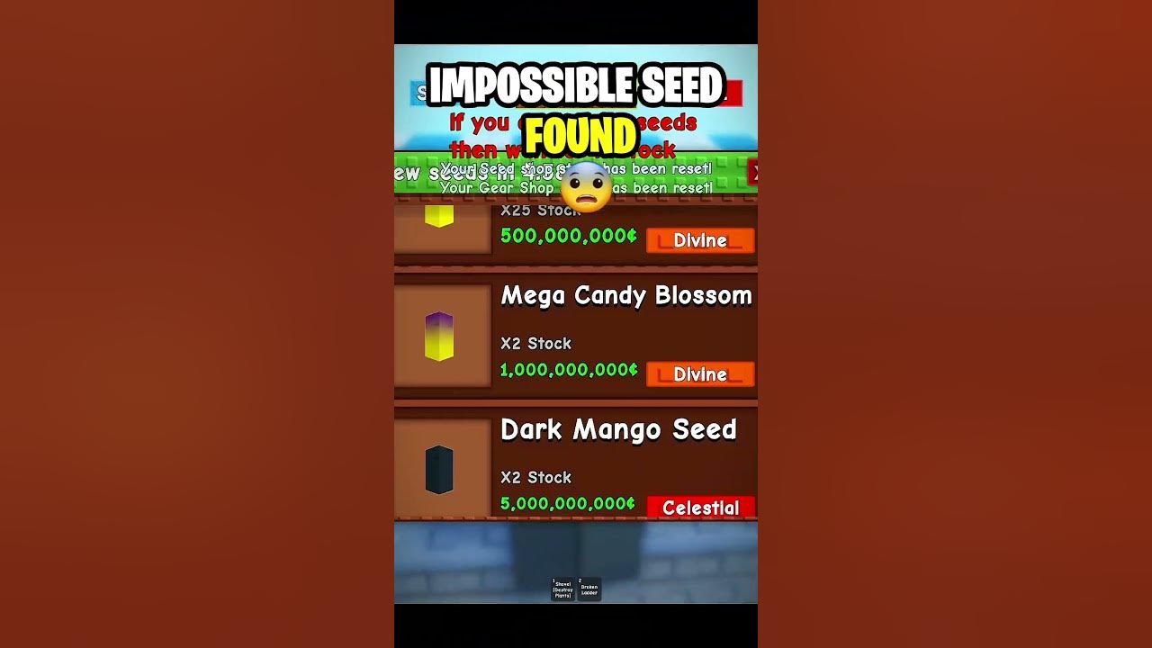 I GOT MEGA CANDY BLOSSOM ☠️🔥 Grow A Garden #shorts #growagarden #roblox