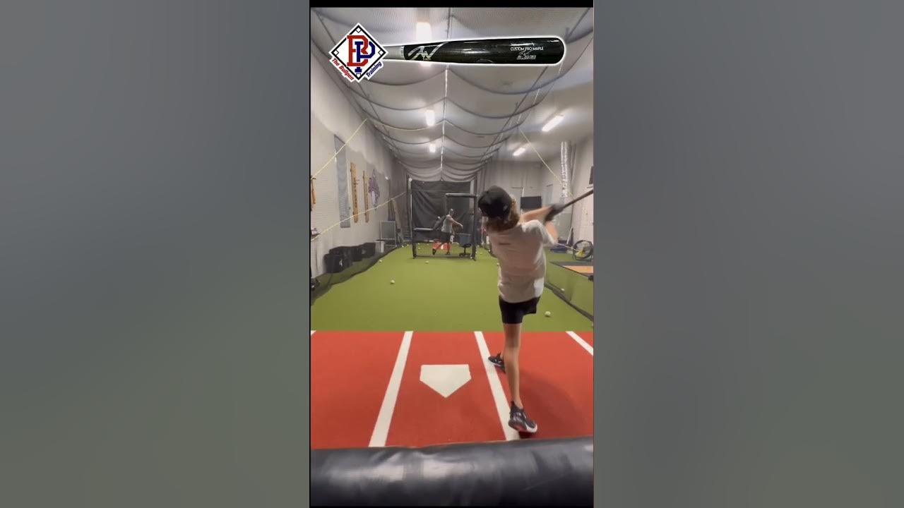 Baseball Switch Hitting and Switch Pitching Batting Practice Wood Bat