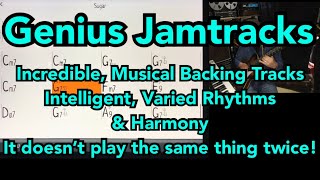 Genius Jamtracks: incredible, musical backing tracks. Never the same thing twice