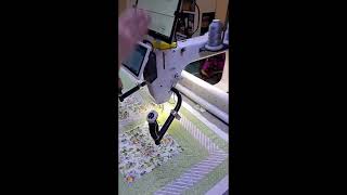 QCT6 Pro, Quilt turned on rails for side border