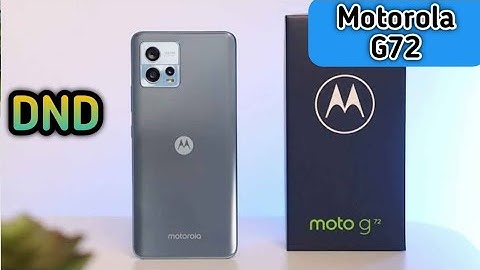 How To Enable Do Not Disturb Setting In Motorola G72,Dnd Setting Kaise Enable Kare