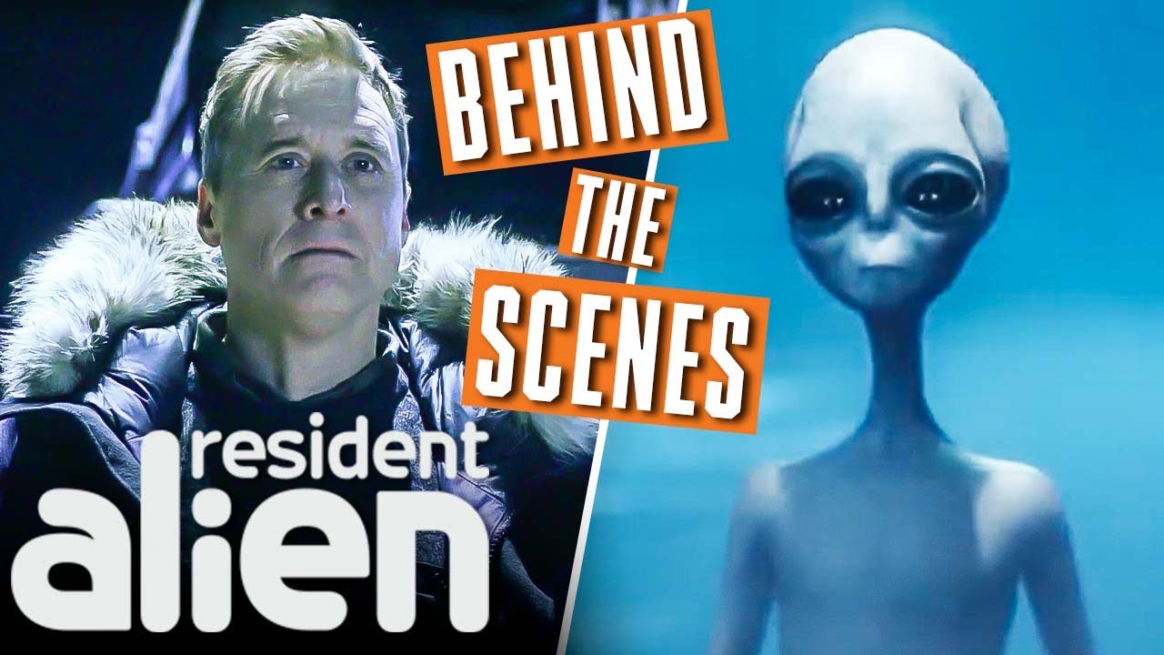 BEHIND THE SCENES: Crop Fields (aka Alien Emojis) | Resident Alien (S2 ...