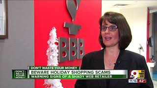 Beware holiday shopping scams