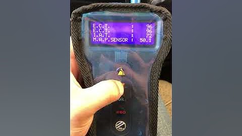 My Rover mini MPI reading using Sykes Pickavant Acr4