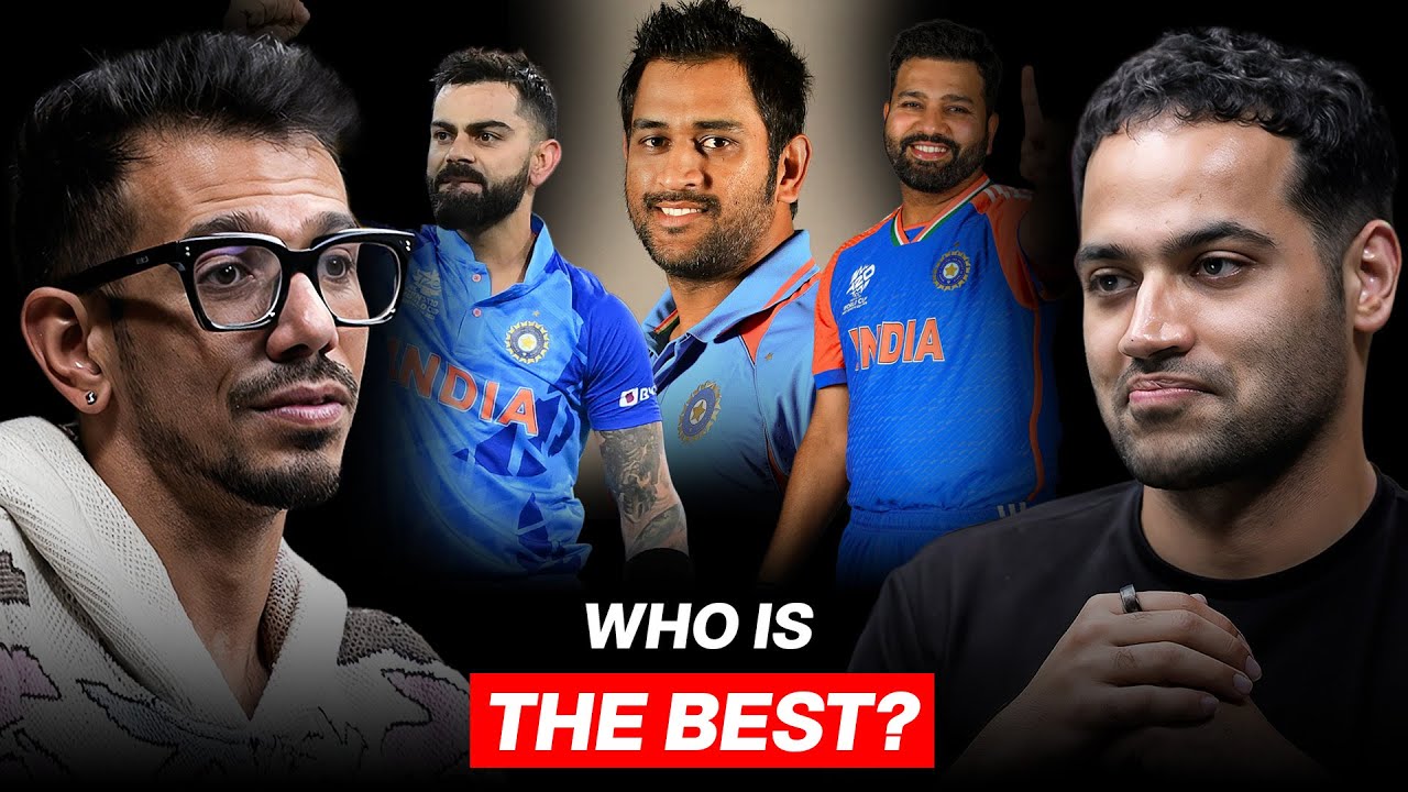 Who is the Best Indian Cricket Captain? | Yuzvendra Chahal | Raj Shamani Clips