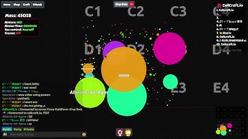 Cellcraft.io Epic Power Spam at crazy!