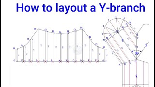 How to layout a Y branch
