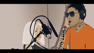 Vybz Kartel And Cardi B Record Bodak Yellow Remix in Prison [Animation]