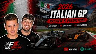 S1 E34 - F1 2026 Italian Grand Prix Preview & Predictions