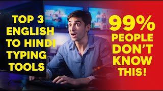 Top 3 English to Hindi Typing Online Tools | Best Free Typing Websites | Fast in Hindi & English screenshot 3