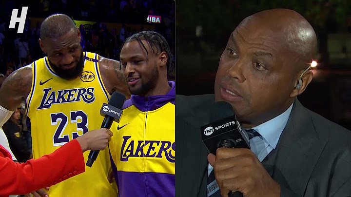 Inside the NBA reacts to Timberwolves vs Lakers, LeBron & Bronny 🎤