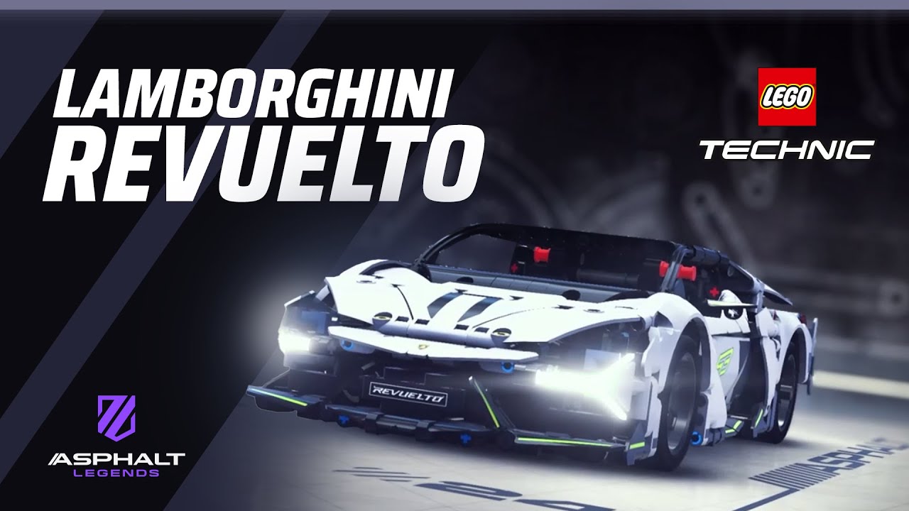LEGO Technic Lamborghini Revuelto Teaser