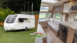 Sprite Alpine 2 2016 Caravan Model - 360 Exterior & Interior Demonstration Video