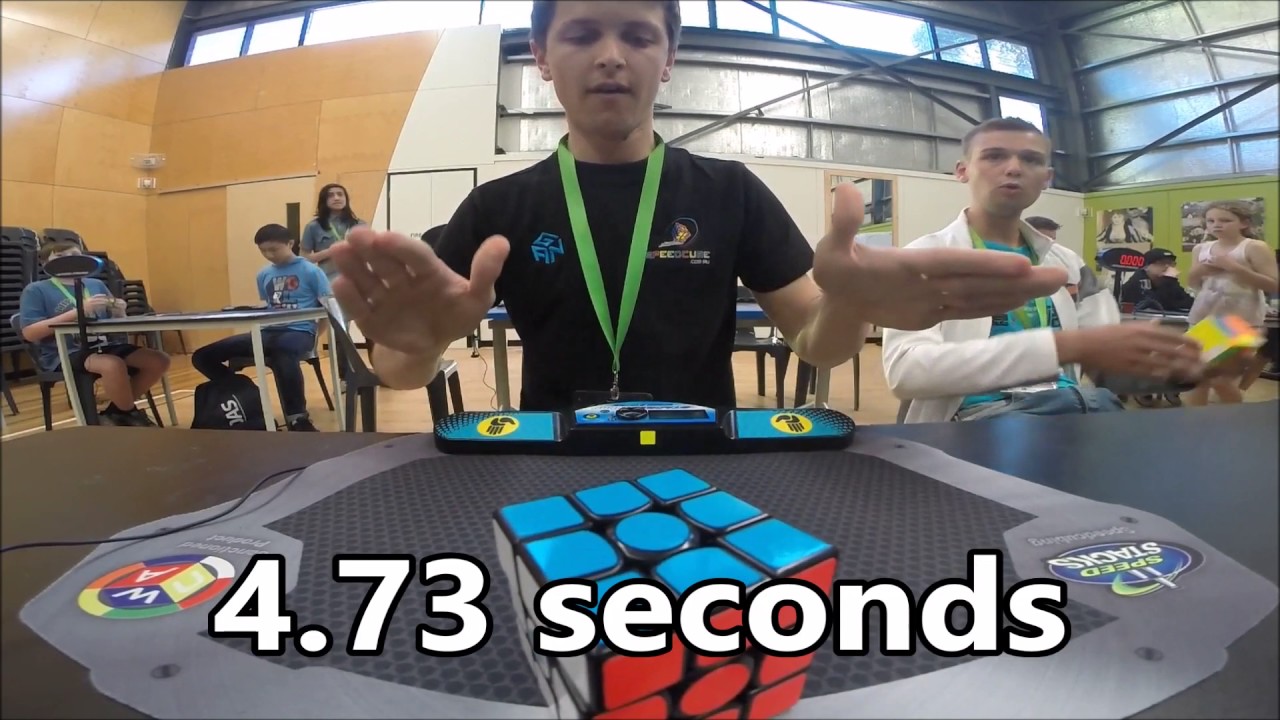 Rubik's Cube World Record - 4.73 seconds - Feliks Zemdegs ...