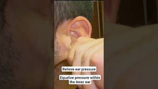 Eustachian tube dysfunction | Audible release to help with ear pressure #shorts #chiropractic screenshot 4