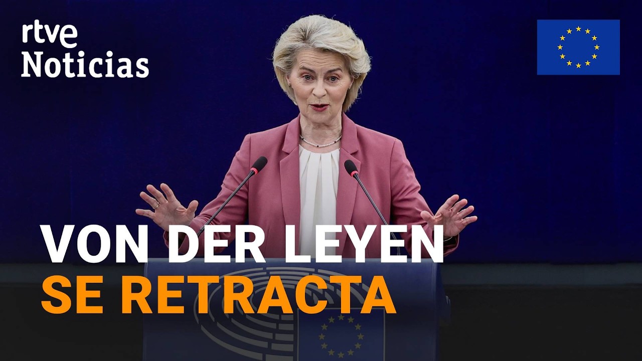 VON DER LEYEN matiza sus POLÉMICAS PALABRAS sobre el NUEVO ORDEN MUNDIAL | RTVE Noticias