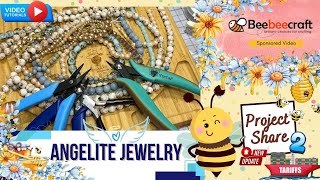 🐝 BeeBeeCraft Angelite Finished Jewelry Set Tutorials