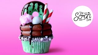 CHOC MINT FREAKSHAKE CUPCAKES ft. Yolanda Gampp from How To Cake It! - The Scran Line