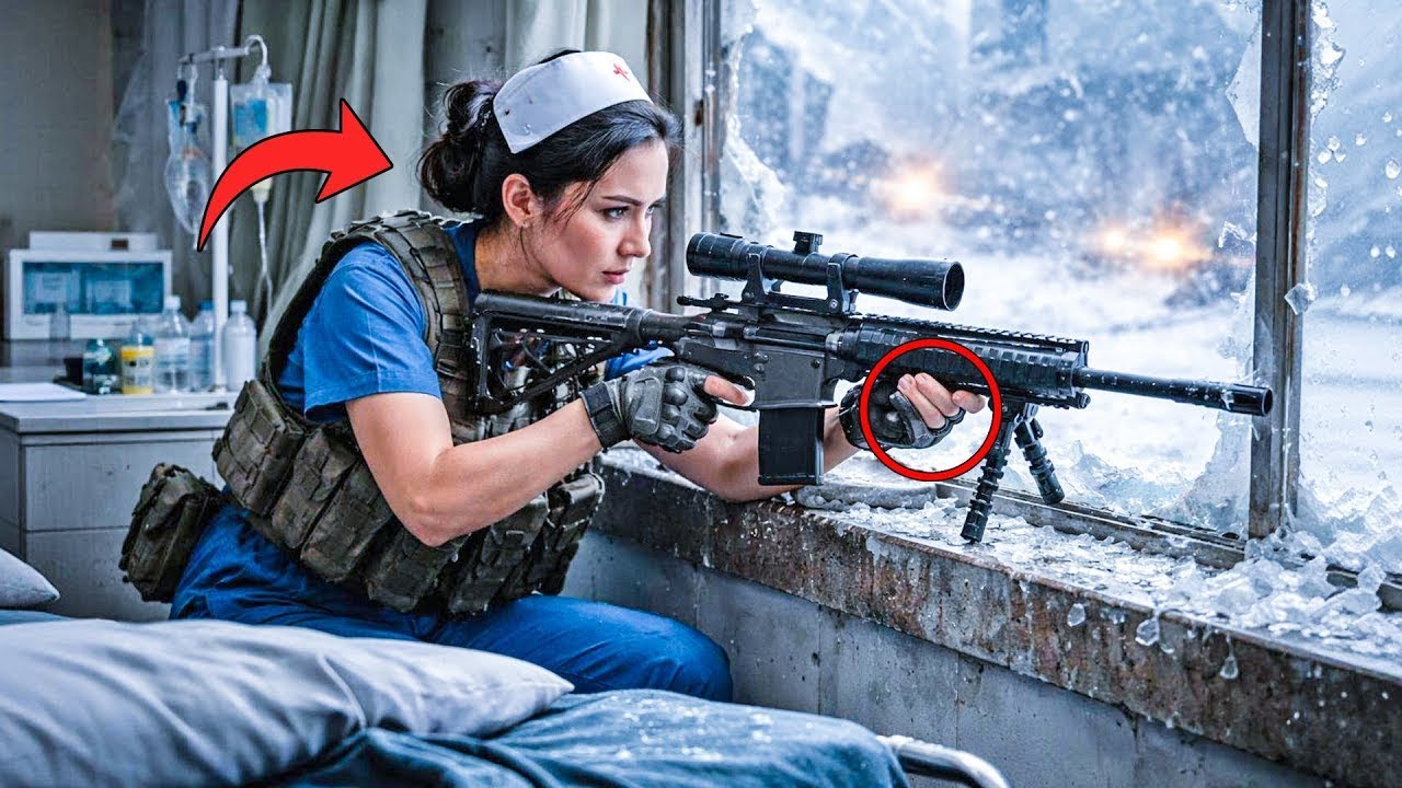 Nadie sabía que la enfermera era francotiradora hasta que insurgentes armados atacaron el hospital