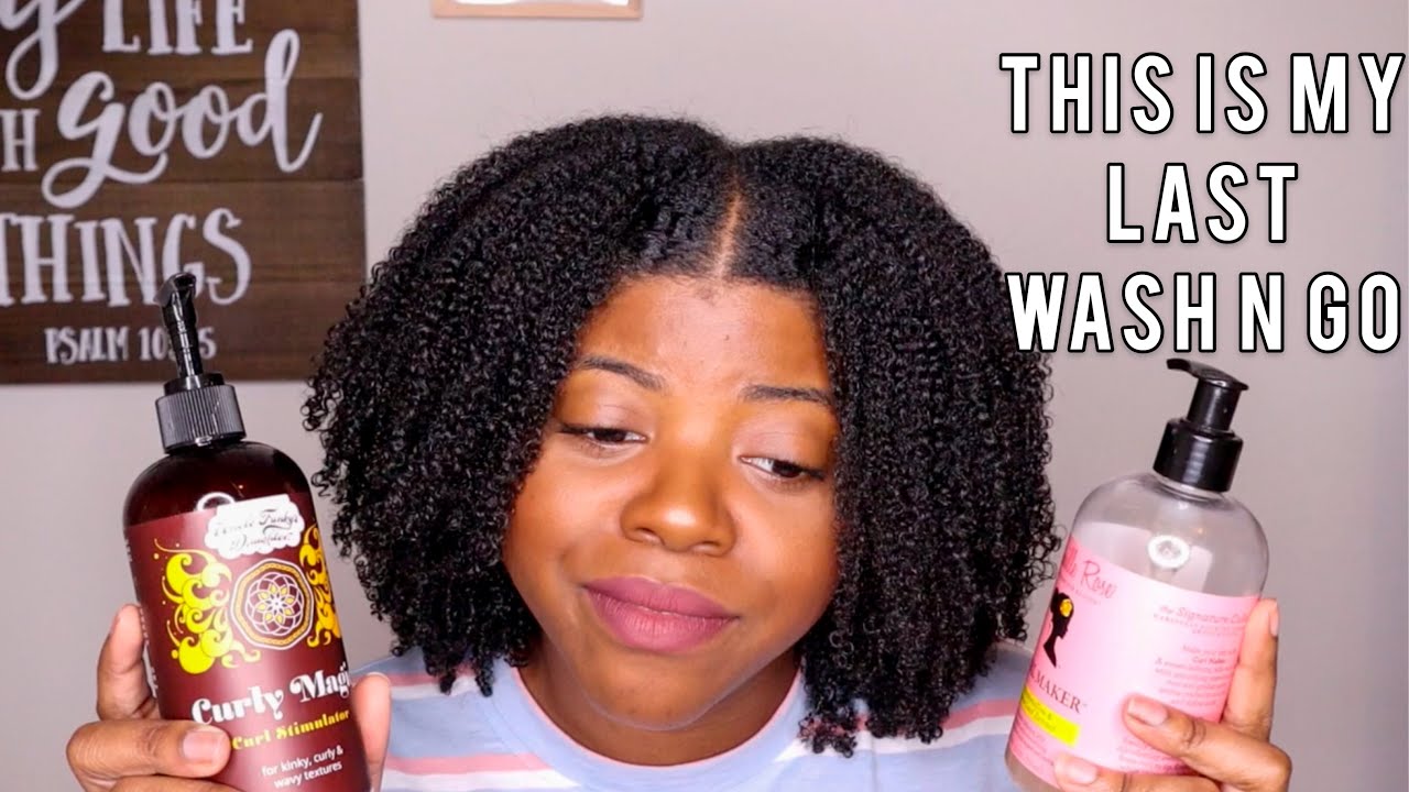 Мой последний Wash n Go | CRN Curl Maker и UFD Curly Magic
