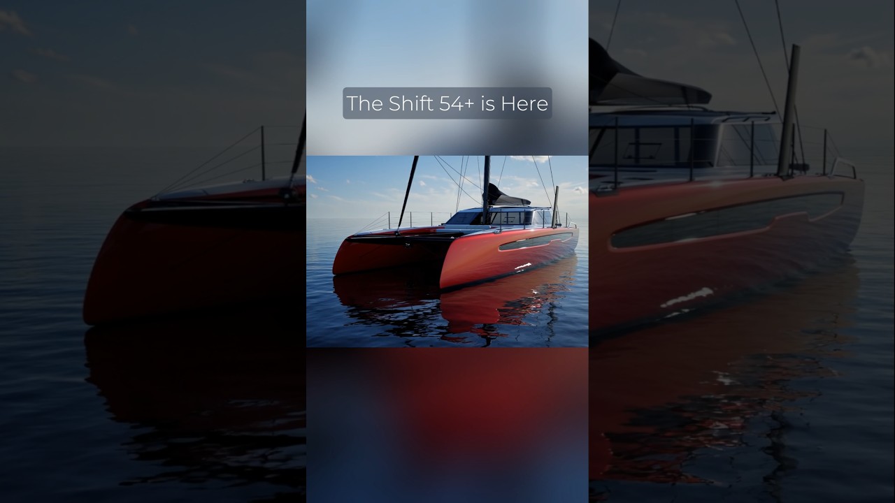 ⁣Shift 54+ Performance Catamaran. A New Yard.