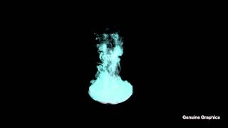 Fumefx Krakatoa Ink drop