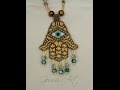 hamsa hand pendant (part 1)