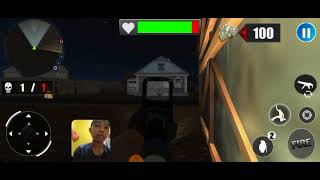 PERMAINAN GAME EVIL RISE ZOMBIE SHOOTER RESIDENT ZOMBIE SURVIVAL LEVEL 1 DAN 3!!! screenshot 5