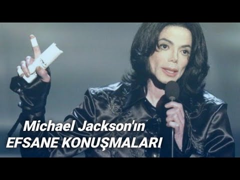 Michael Jackson'ın en efsane konuşmaları { Türkçe Altyazılı }