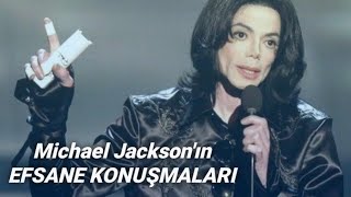 Michael Jackson'ın en efsane konuşmaları { Türkçe Altyazılı } Resimi