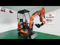 SHANDING 13D min excavator
